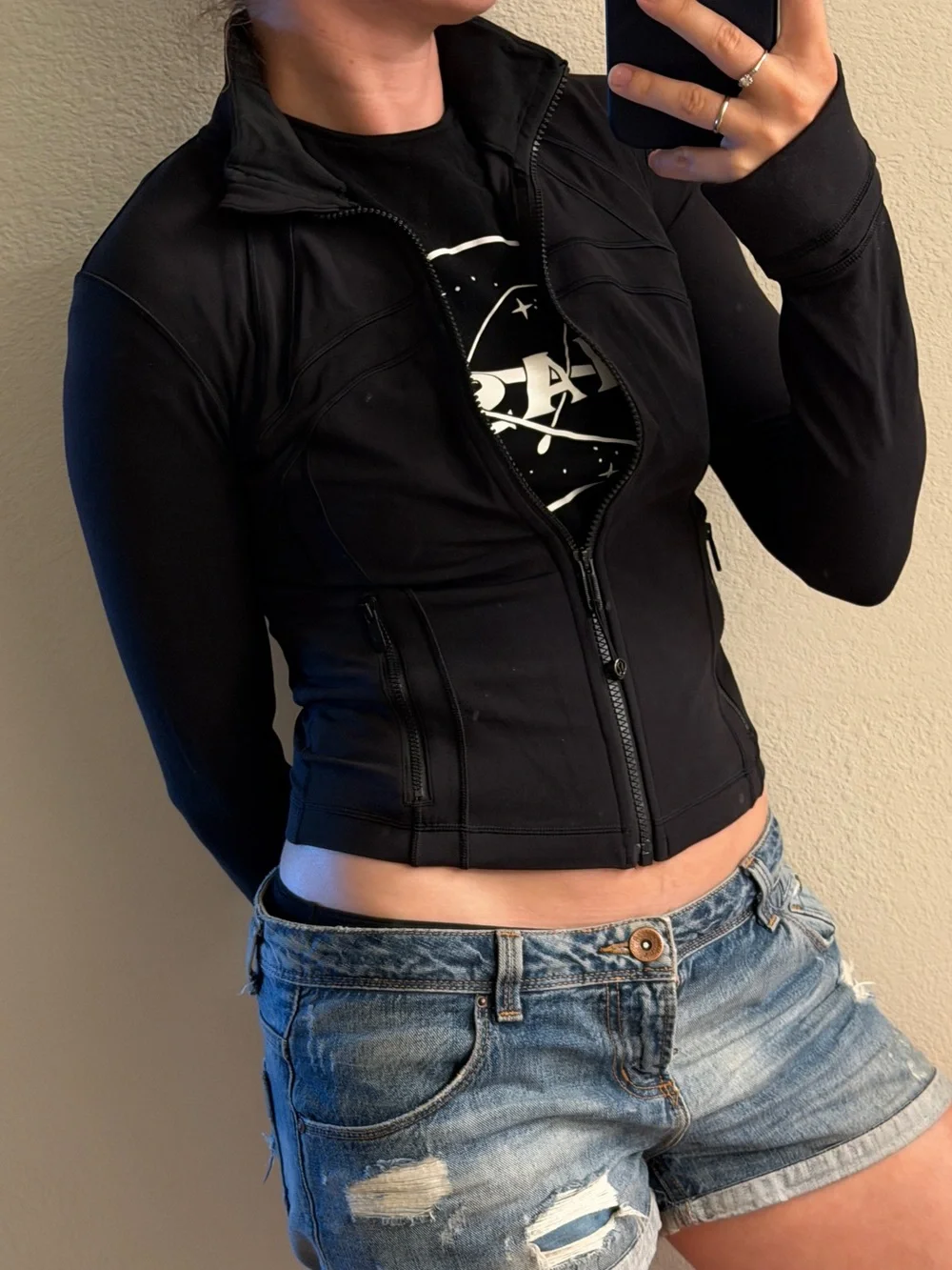 Lululemon Define Black Zip-Up Athletic Jacket